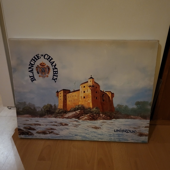 Blanche de Chambly Pub / Bar Sign. - Picture 2 of 3